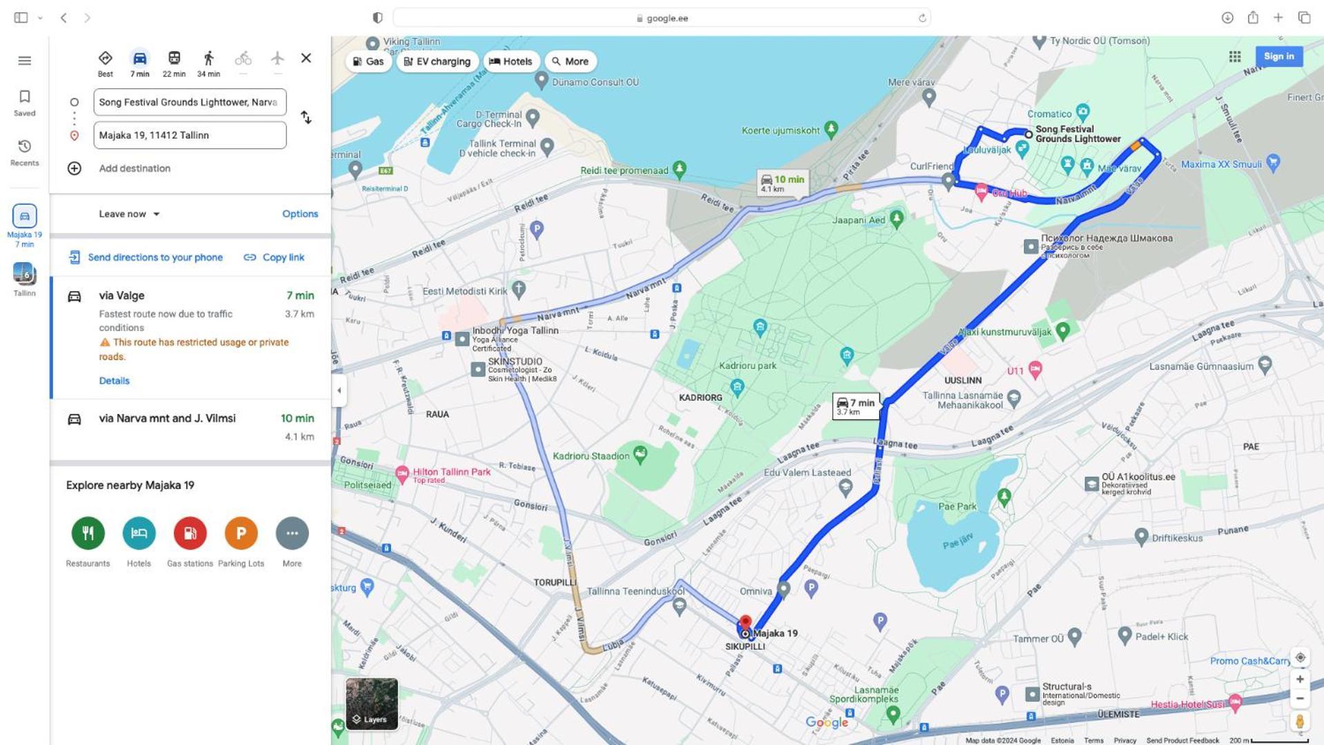 Dikol Two-Room Apartment-Self Check-In & Free Parking Near City Center 塔林 外观 照片